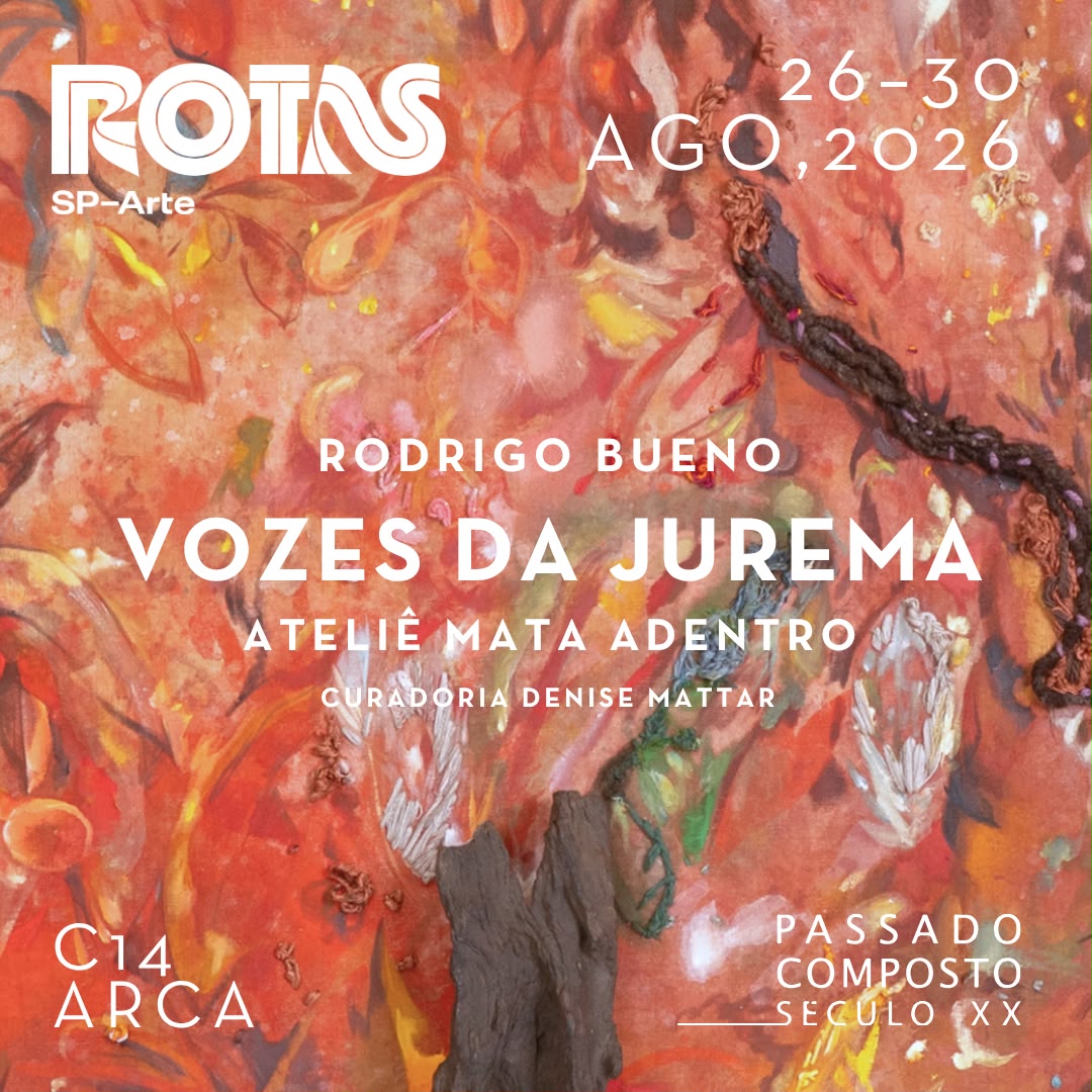 Rodrigo Bueno - Vozes da Jurema - Ateliê Mata Adentro - Curadoria  Denise Mattar
